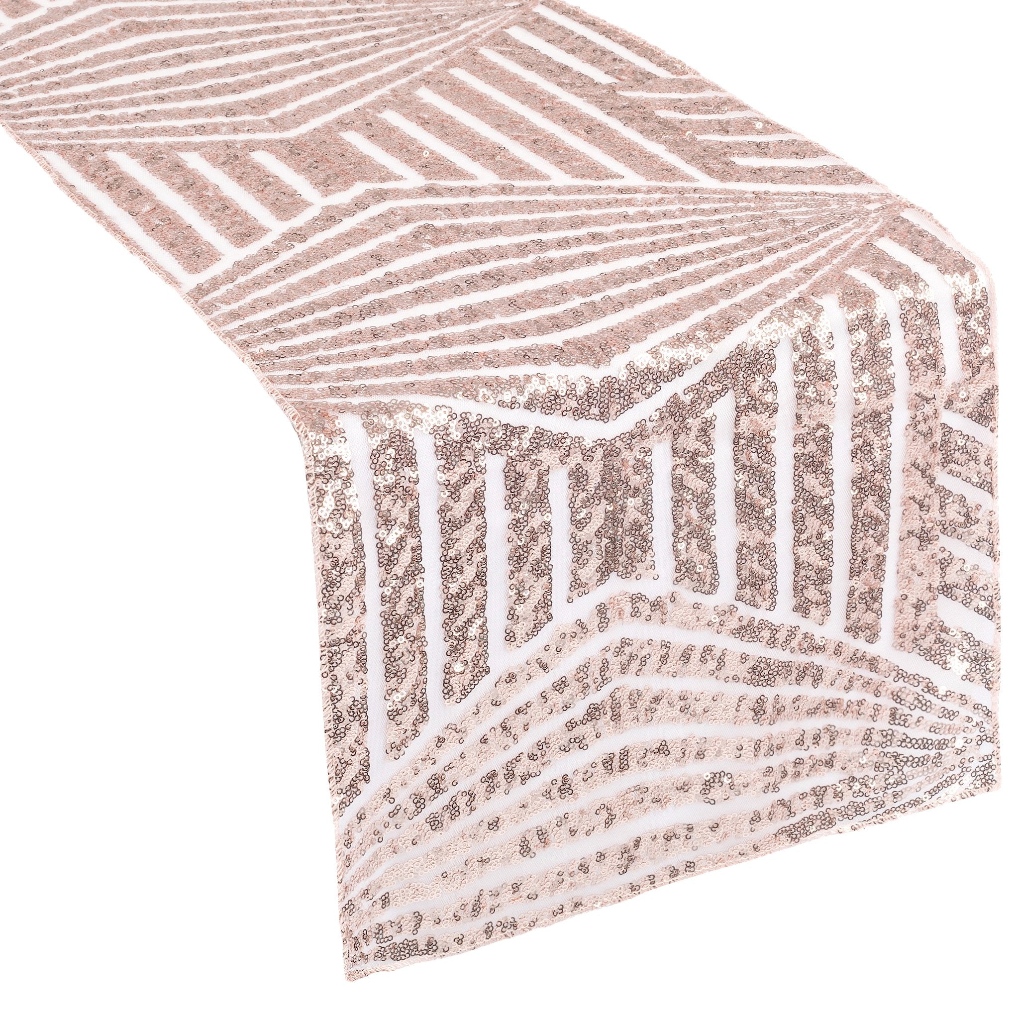 Wholesale Geometric Art Deco Sequin Event Decor│ CV Linens