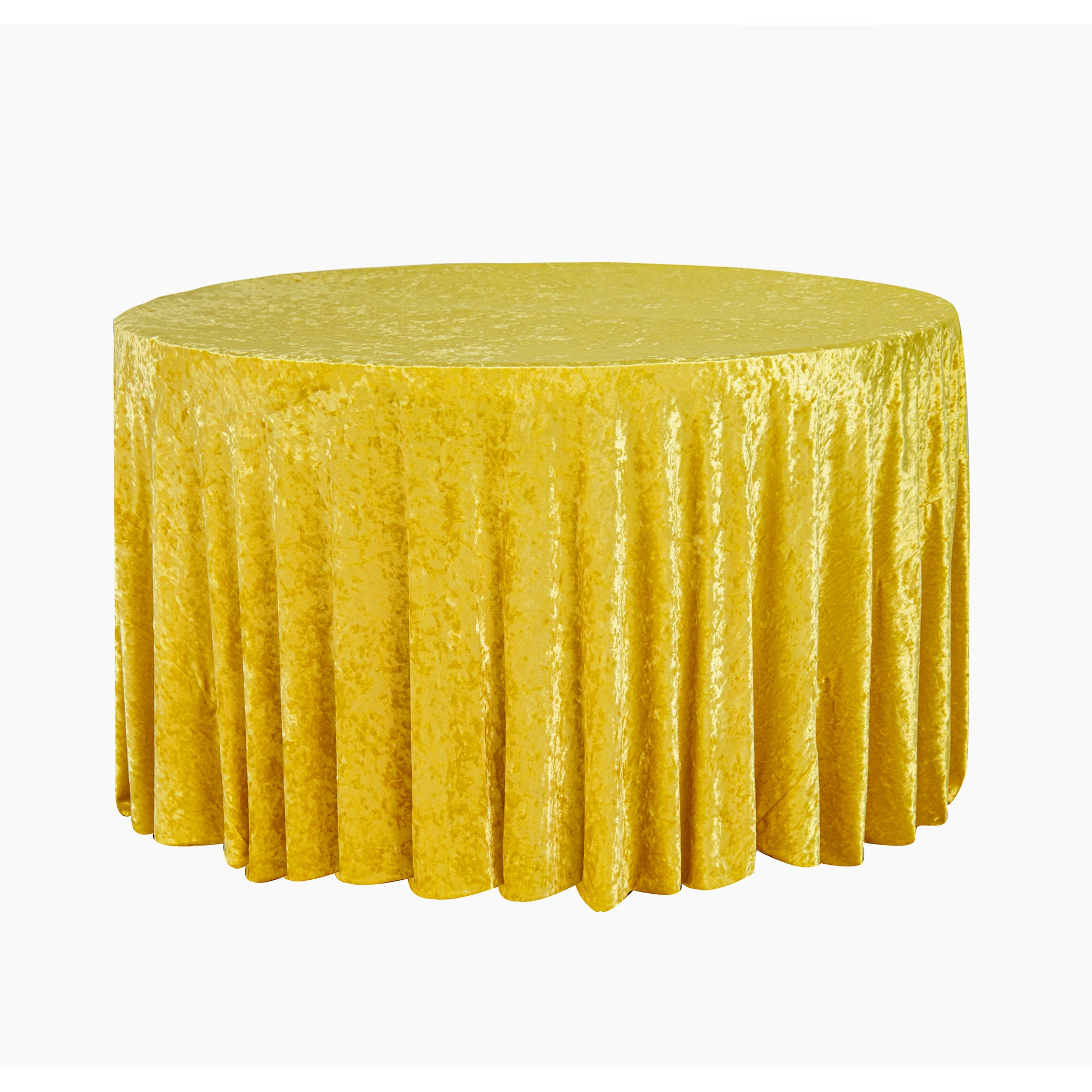 Yellow Table Linens Velvet Canary Yellow Event Linens - CV Linens™