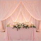 10 yards x 118" Flame Retardant (FR) Voile Sheer Fabric Roll/Bolt - Pink 