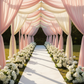 10ft Spandex Upright Pole Cover - Pink