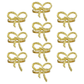 10 pc/pk Gold Rope Bow Tie Napkin Ring bundle