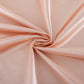 Satin wrinkle resistant blush pink fabric
