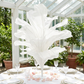 150cm Sculptural Fabric Flower Centerpiece/Floor Stand - Ivory - Greenhouse Venue view