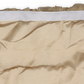 17ft Ruffle Layered Champagne Tulle Tableskirt inside velcro lining
