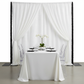minimalis setup showing the 20ft-Spandex-Upright-Pole-Cover-Black