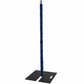 20ft Spandex Upright Pole Cover - Navy Blue on a 10ft Telescopic Slip Fit Upright