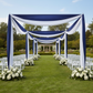 20ft Spandex Upright Pole Cover - Navy Blue