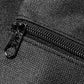 2 pc dual pocket sandbag weights-zipper close up