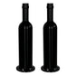 2pcs/pk Giant 39" Tall Wine Bottle Prop Floor Display/Centerpiece Black bundle
