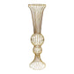 2pcs/set Metal Wire Floral Stand Centerpiece Gold full view