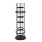 2pcs/set Modern Black Spiral Table Centerpiece full view