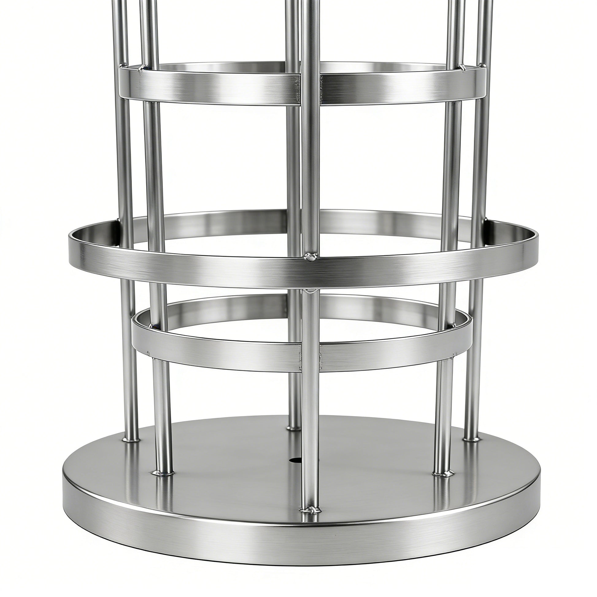 2pcs/set Modern Silver Spiral Table Centerpiece base