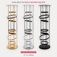 2pcs/set Modern Spiral Table Centerpiece available in Black, Gold and Silver
