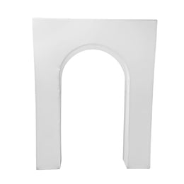 Spandex Cover for 3D Arch Door Frame Backdrop - White