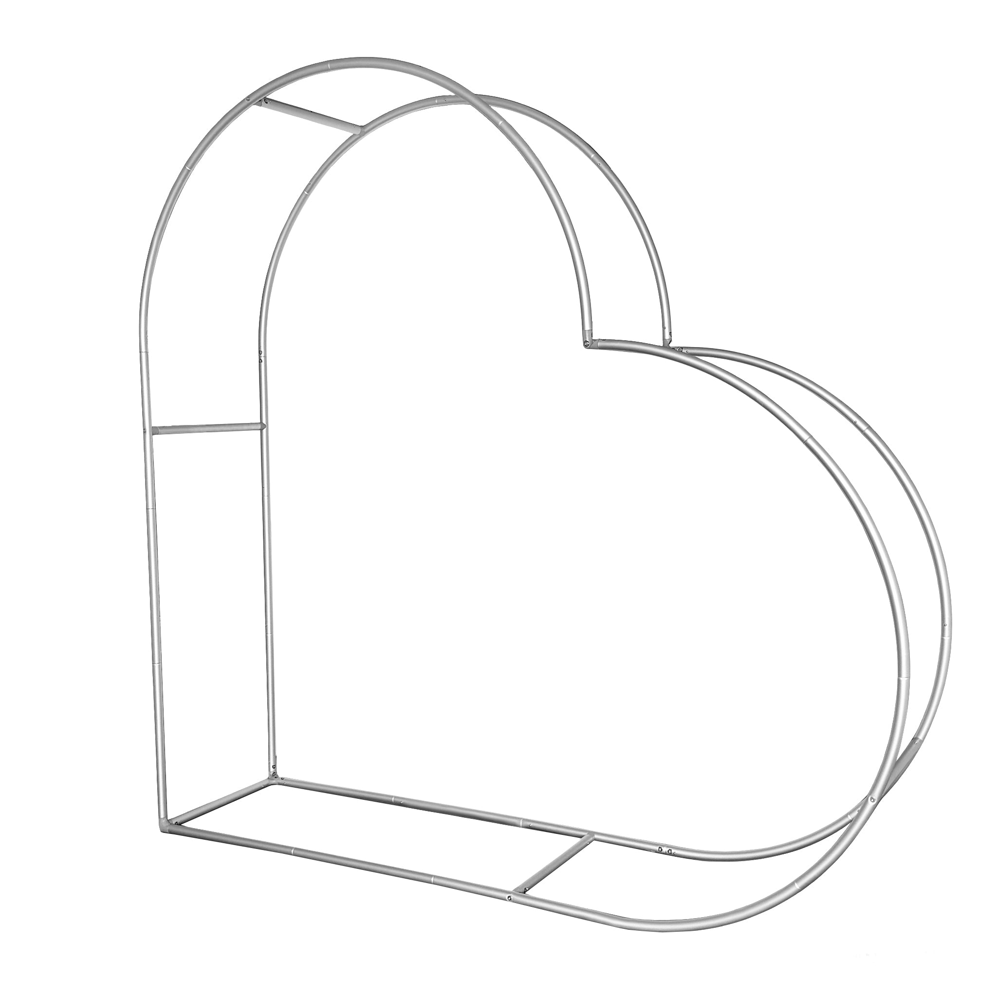 3D Tilted Heart Backdrop Prop Stand - CV Linens