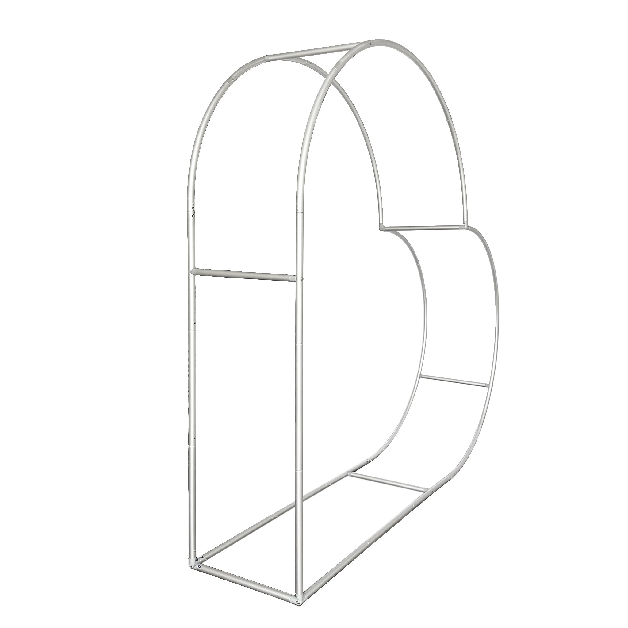 3D Tilted Heart Backdrop Prop Stand - CV Linens