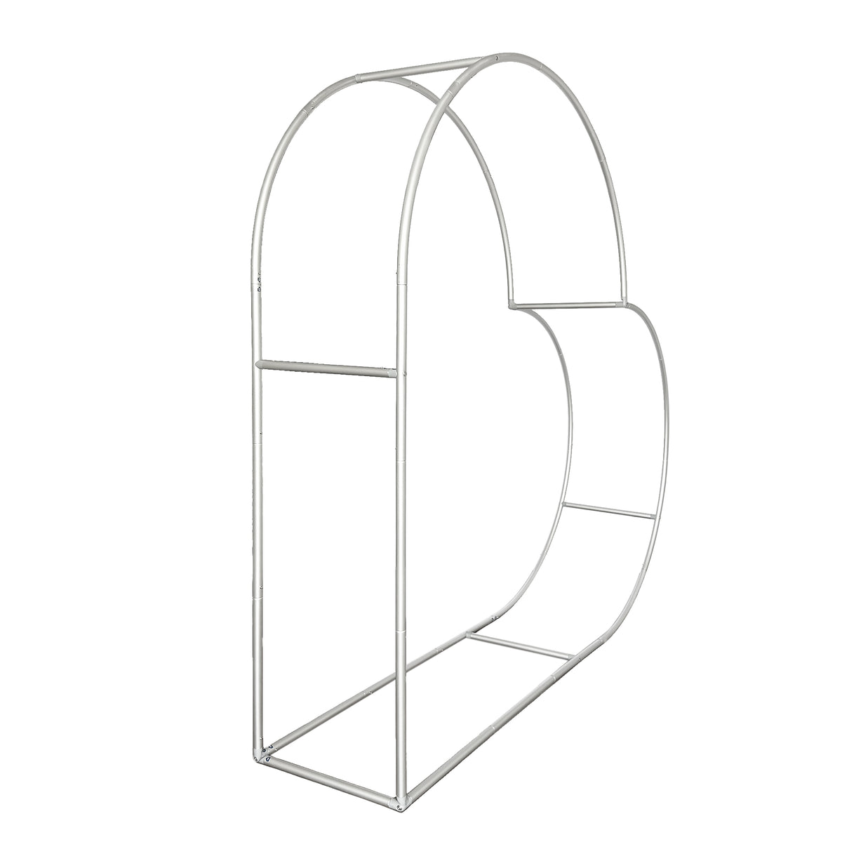 3D Tilted Heart Backdrop Prop Stand - CV Linens