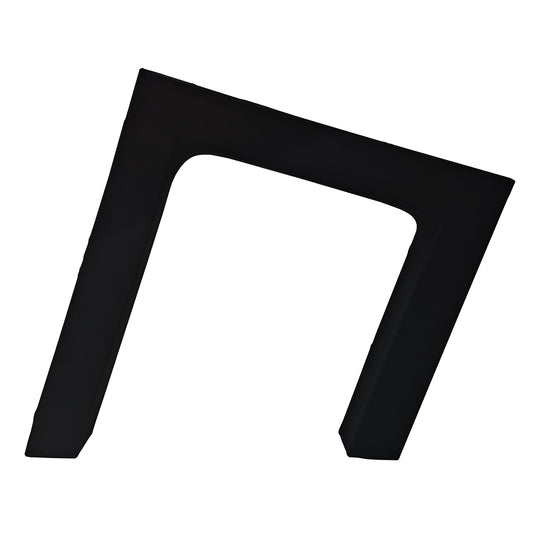 Spandex Cover for 3D Tilted Rectangular Backdrop Stand - Black