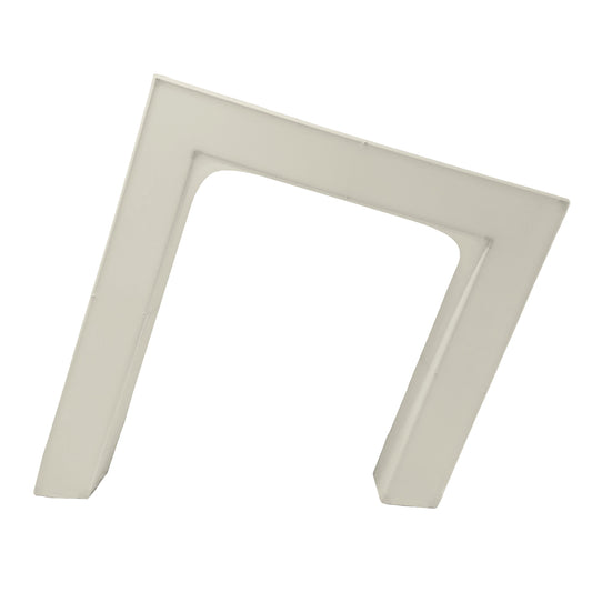 Spandex Cover for 3D Tilted Rectangular Backdrop Stand - Ivory