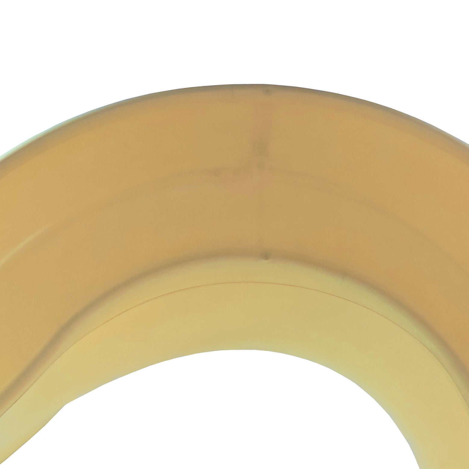 3D Curvy Wave Arch Backdrop Spandex Cover - Champagne