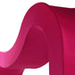 3D Curvy Wave Arch Backdrop Spandex Cover - Fuchsia