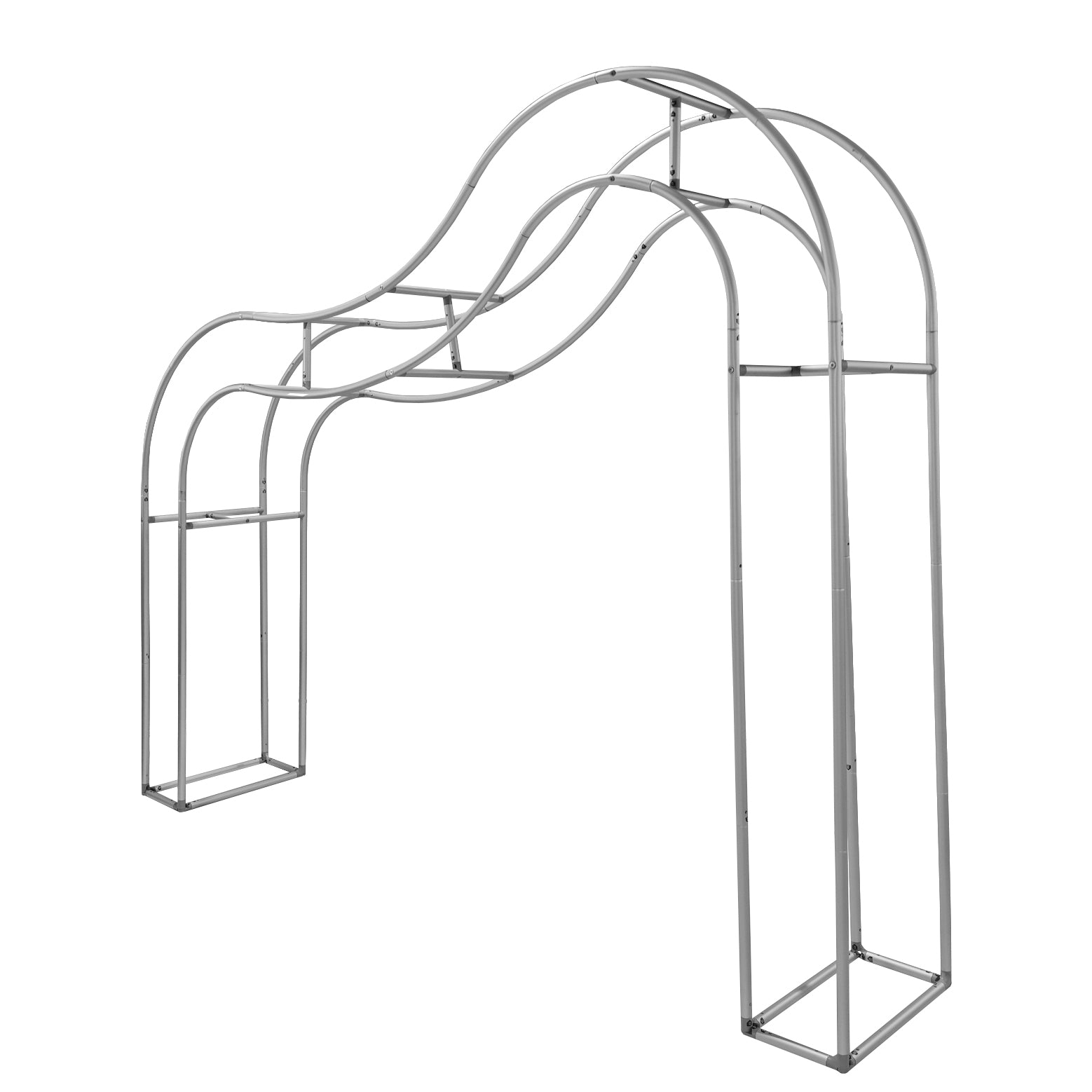 3D Curvy Wave Arch Backdrop Stand 8.2ft H x 11.50ft W