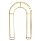 3D Metal Arch Frame Backdrop Party Stand - Gold