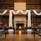 grand opening ceremony with 40 yds Satin Fabric Roll - Ivory