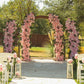 Premade Flower Backdrop Arch/Table Runner Decor - Pink