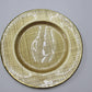 4 pc/set Glass Burlap 13" Charger Plate