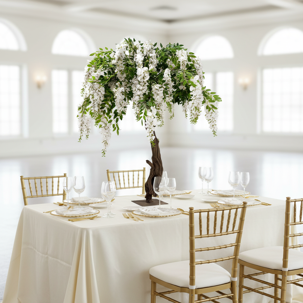 4ft Artificial Wisteria Tree