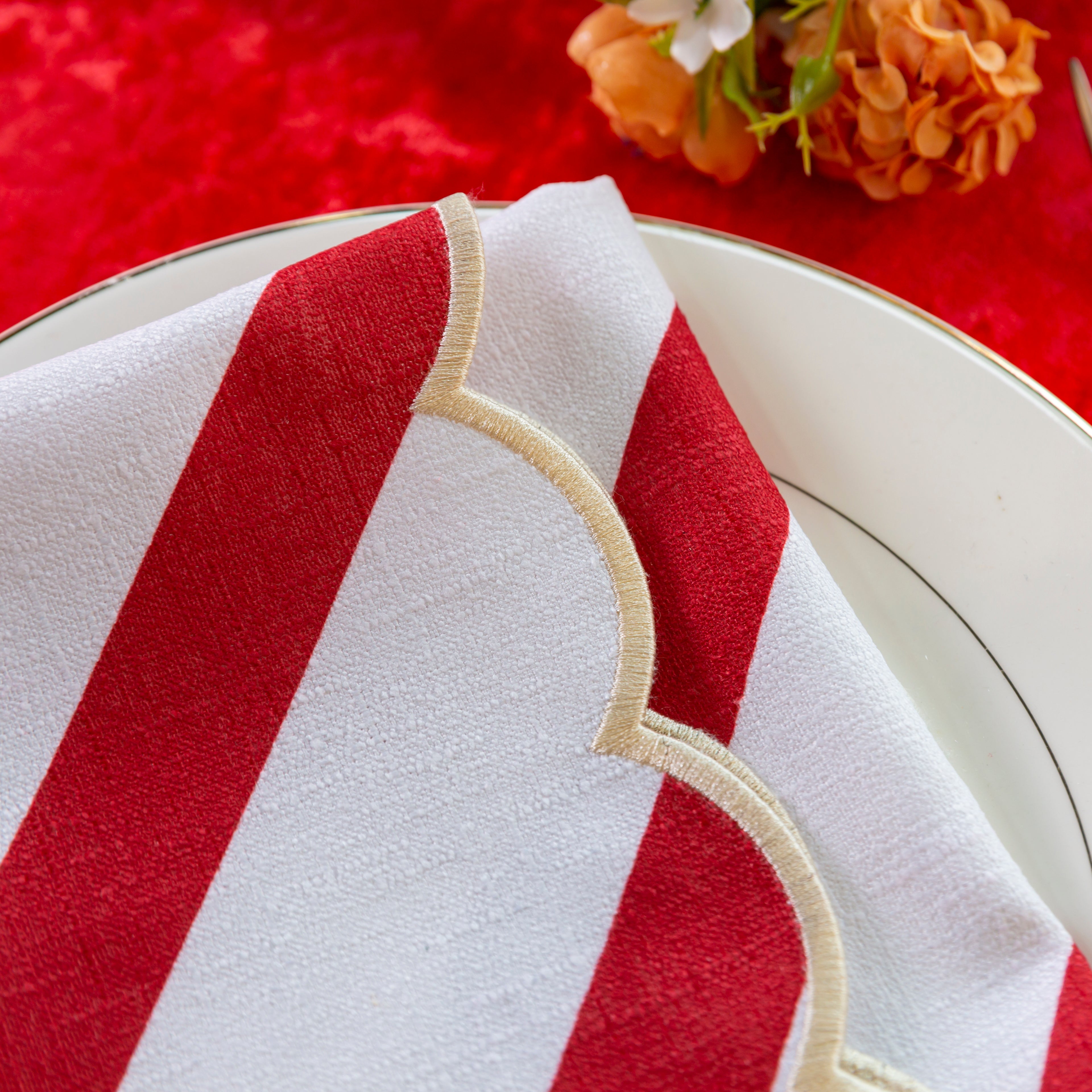 4 pcs/pk Stripe 18