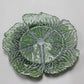 4 pc/set Green Cabbage Glass 13" Charger Plate
