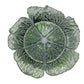 4 pc/set Green Cabbage Glass 13" Charger Plate
