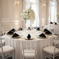 5 pcs/pk Crinkle Velvet 20"x20" Linen Napkin - Black