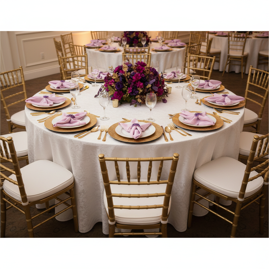 5 pcs/pk Crinkle Velvet 20"x20" Linen Napkin - Pink