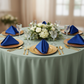 5 pcs/pk Crinkle Velvet 20"x20" Linen Napkin - Royal Blue