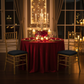 anniversary dinner 5 pcs/pk Spandex Chiavari Seat Pad Cover - Black