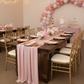 intimate bridal shower reception with 5 pcs/pk Spandex Chiavari Seat Pad Cover - Ivory