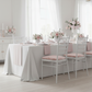 5 pcs/pk Velvet Spandex Chiavari Seat Pad Cover -  Blush/Rose Gold