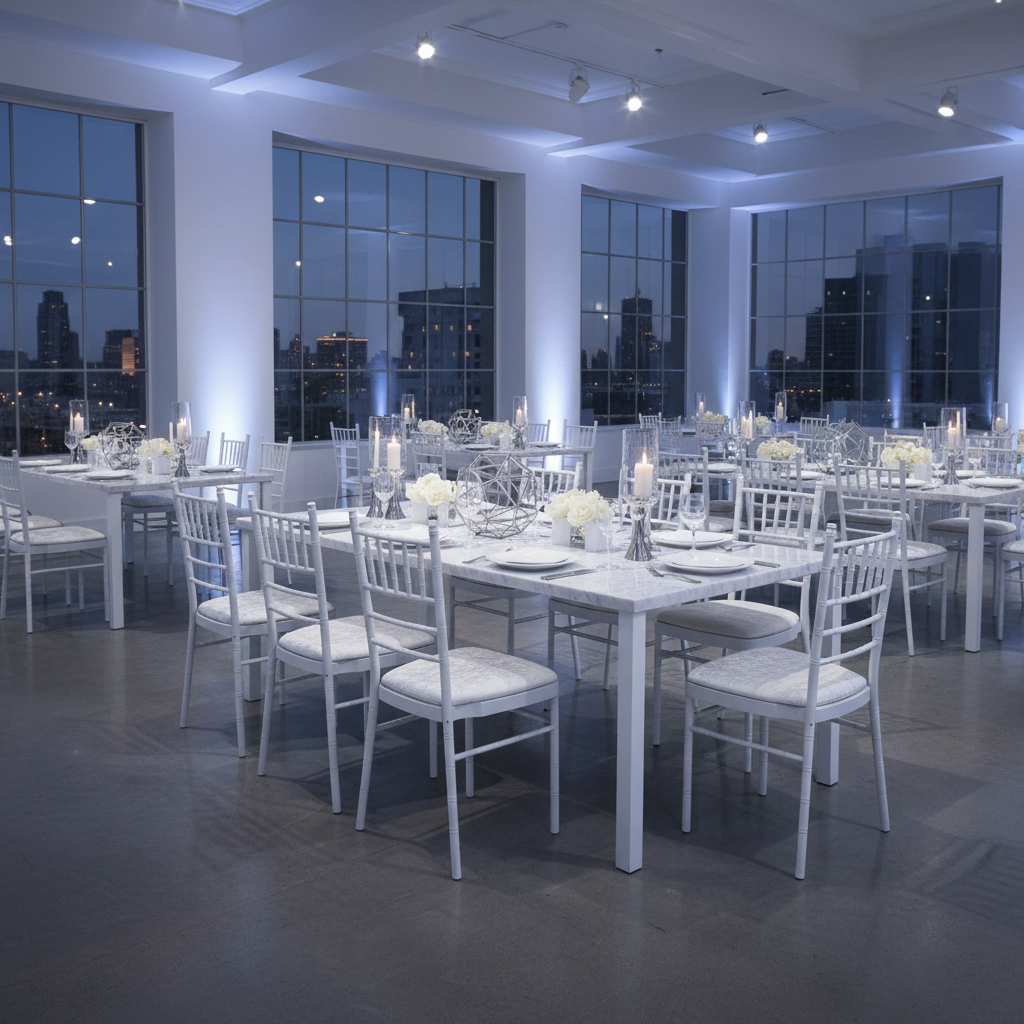 5 pcs/pk Velvet Spandex Chiavari Seat Pad Cover - White
