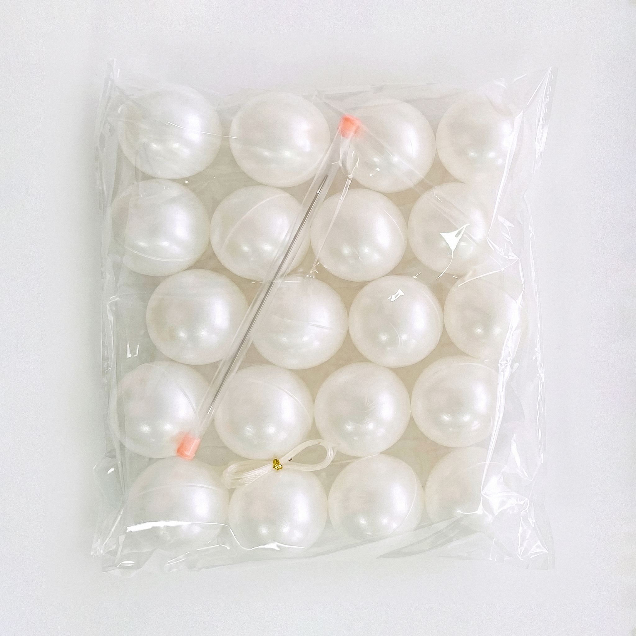 5cm Faux Pearl Beads DIY Garland (20pcs) - CV Linens