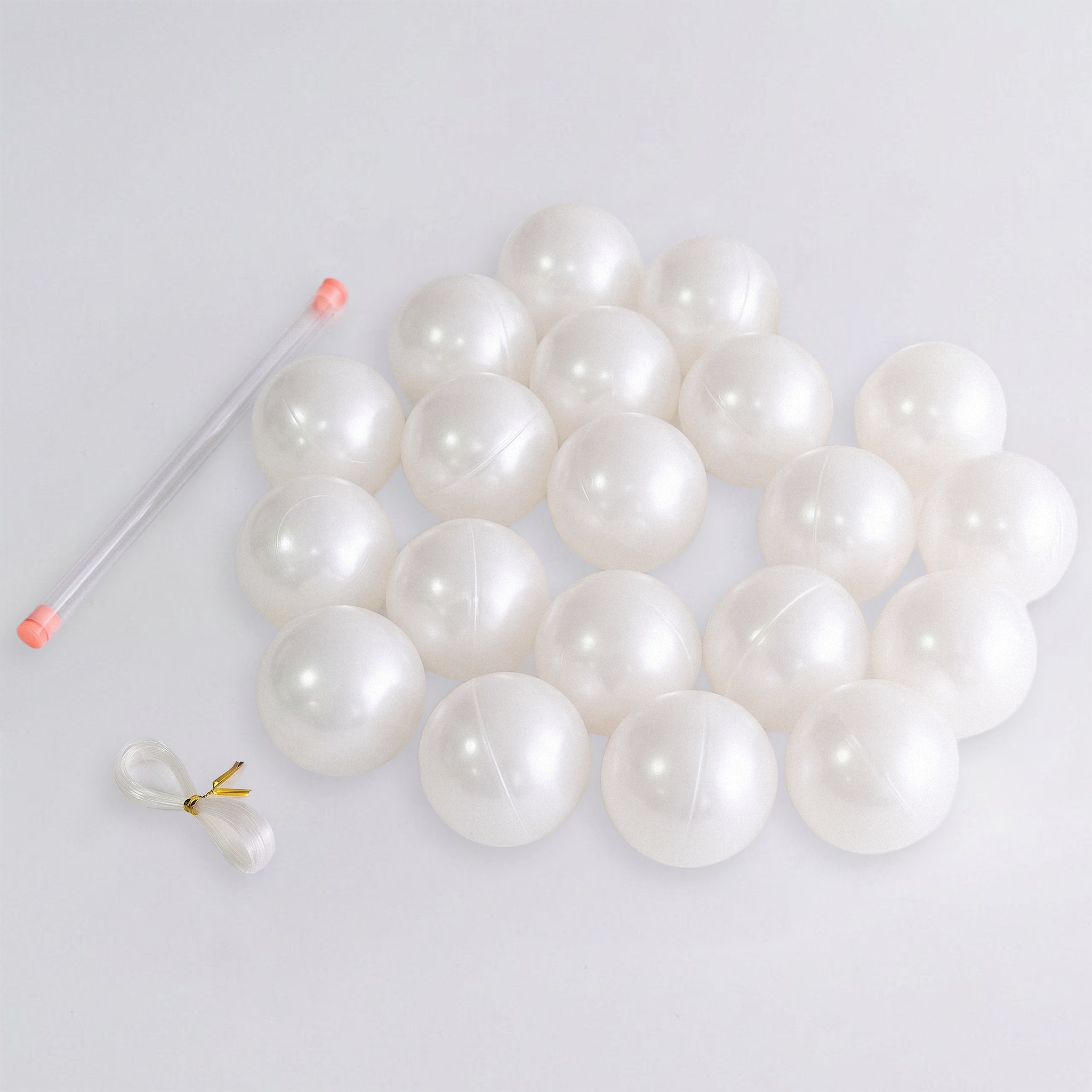 5cm Faux Pearl Beads DIY Garland (20pcs) contents
