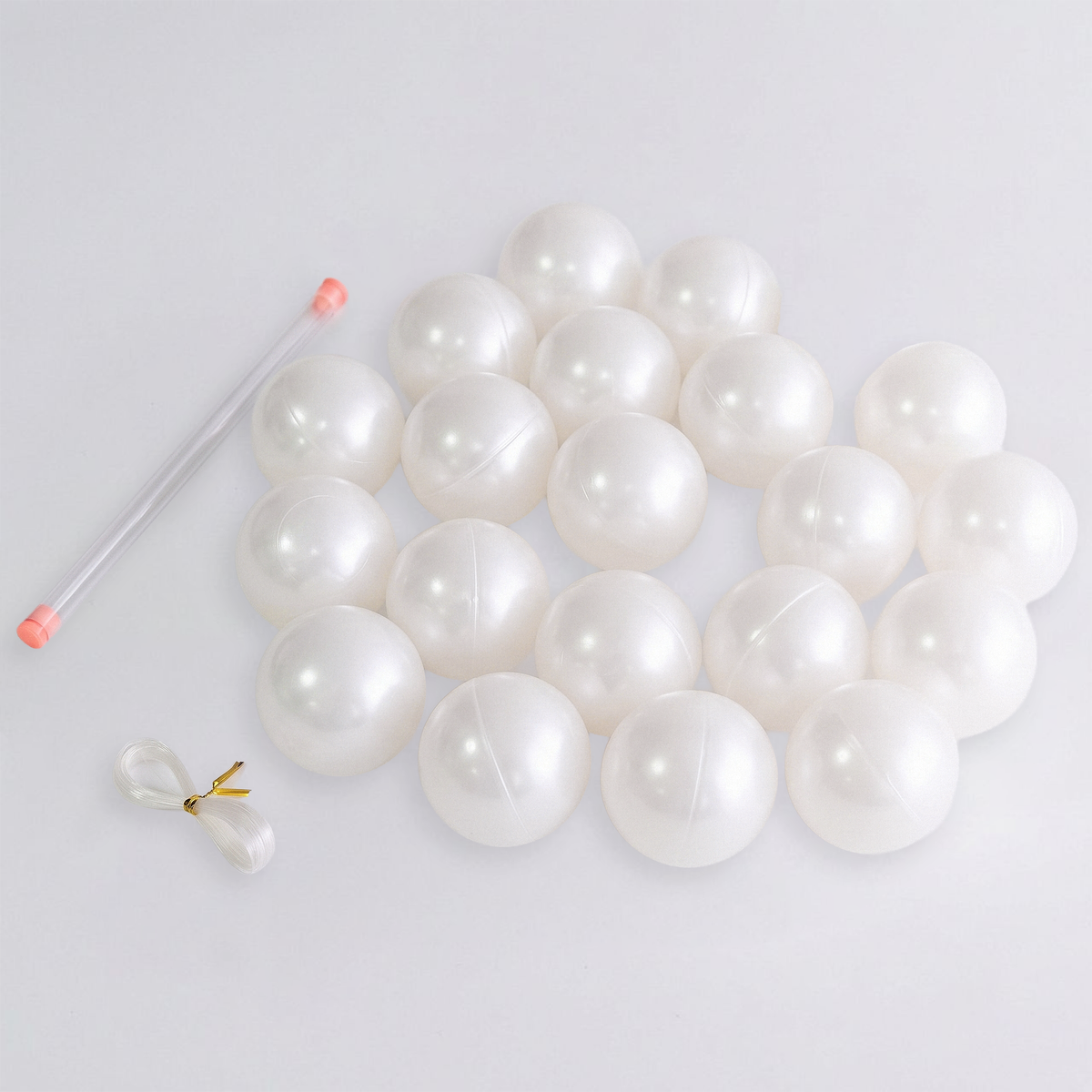 5cm Faux Pearl Beads DIY Garland (20pcs) contents
