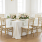 French Toile 20"x20" Linen Napkin Sage Green  with gold chaivari chairs and wine glasses