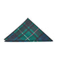 5pcs/pk Tartan Plaid Polyester Napkin 20"x20" Green/Blue