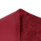 Crinkle Shimmer Napkin 20"x20" - Burgundy hemmed finish