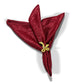 5 pcs/pk Crinkle Shimmer Napkin 20"x20" Burgundy