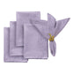 5 pcs/pk Crinkle Shimmer Napkin 20"x20" - Lavender