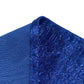 5 pcs/pk Crinkle Shimmer Napkin 20"x20" Royal Blue hemmed finish